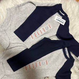 Long sleeve baby boy bodysuit
